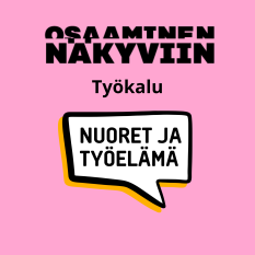 Nuoret ja työelämä logo